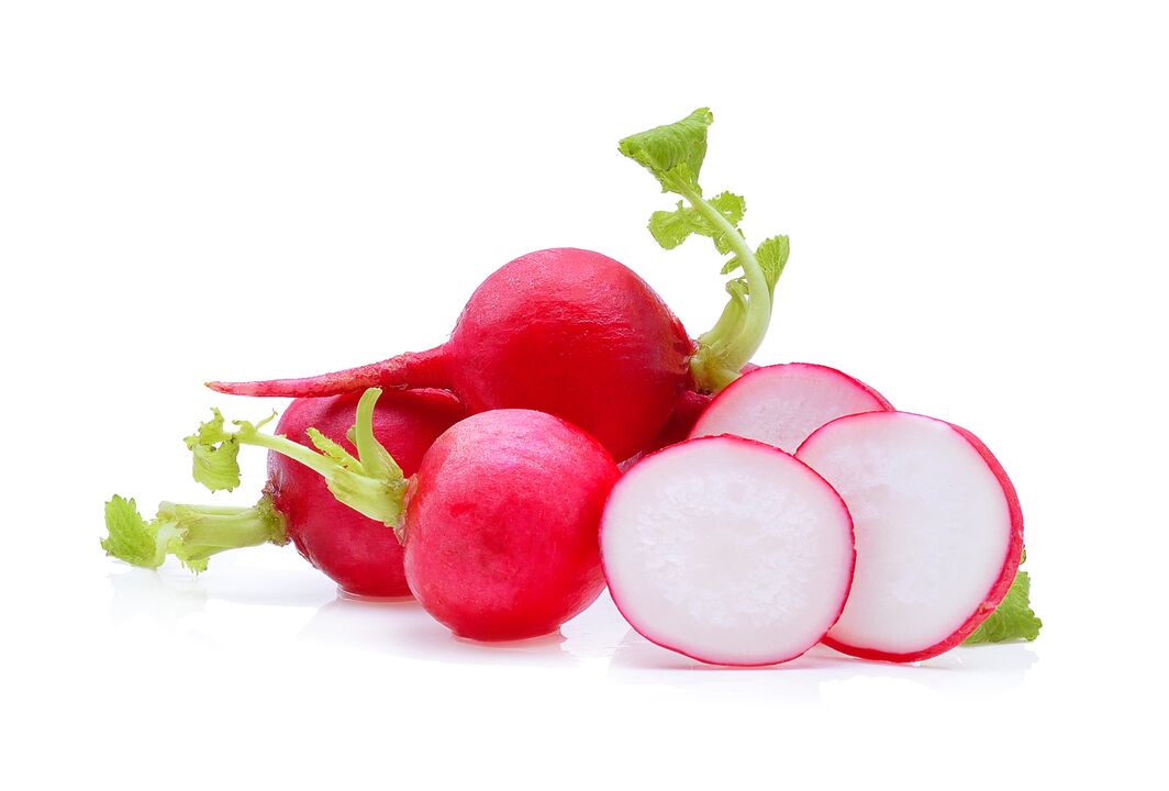 radish to increase potency