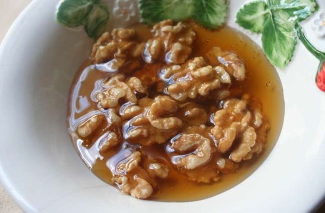 walnut with honey to increase potency