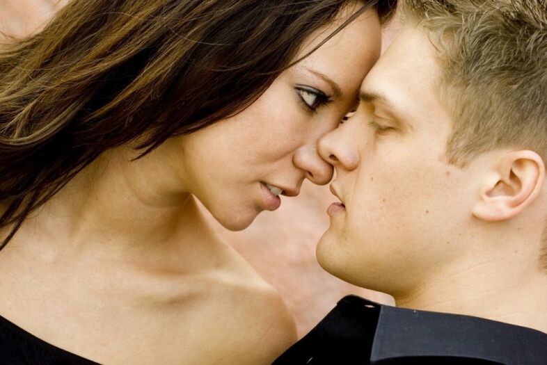 passionate kisses